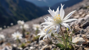 雪絨花 : 來自大自然的凍齡瑰寶, 凝結時間的美麗之花