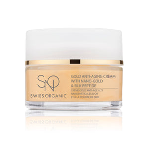 Gold Anti-Aging Cream with Nano-Gold & Silk Peptide 50ml